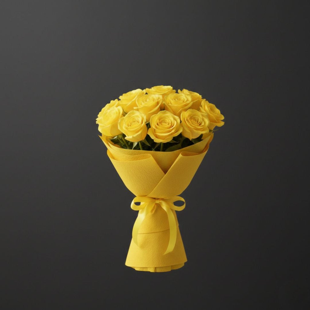 Her Desire-11 Yellow Roses
