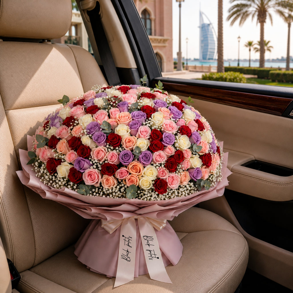 Royal Mix – Luxury Mixed Roses Bouquet