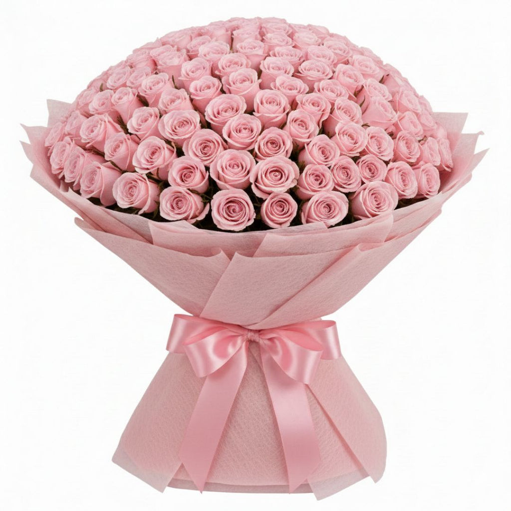 Welcome Little One-300 Light Pink Roses