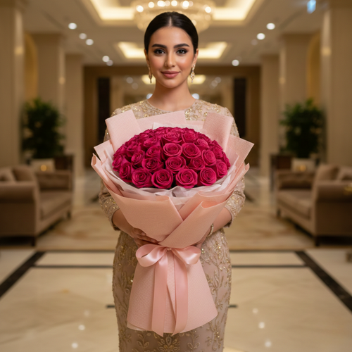 Cherished Moments in Pink-31 Pink Roses