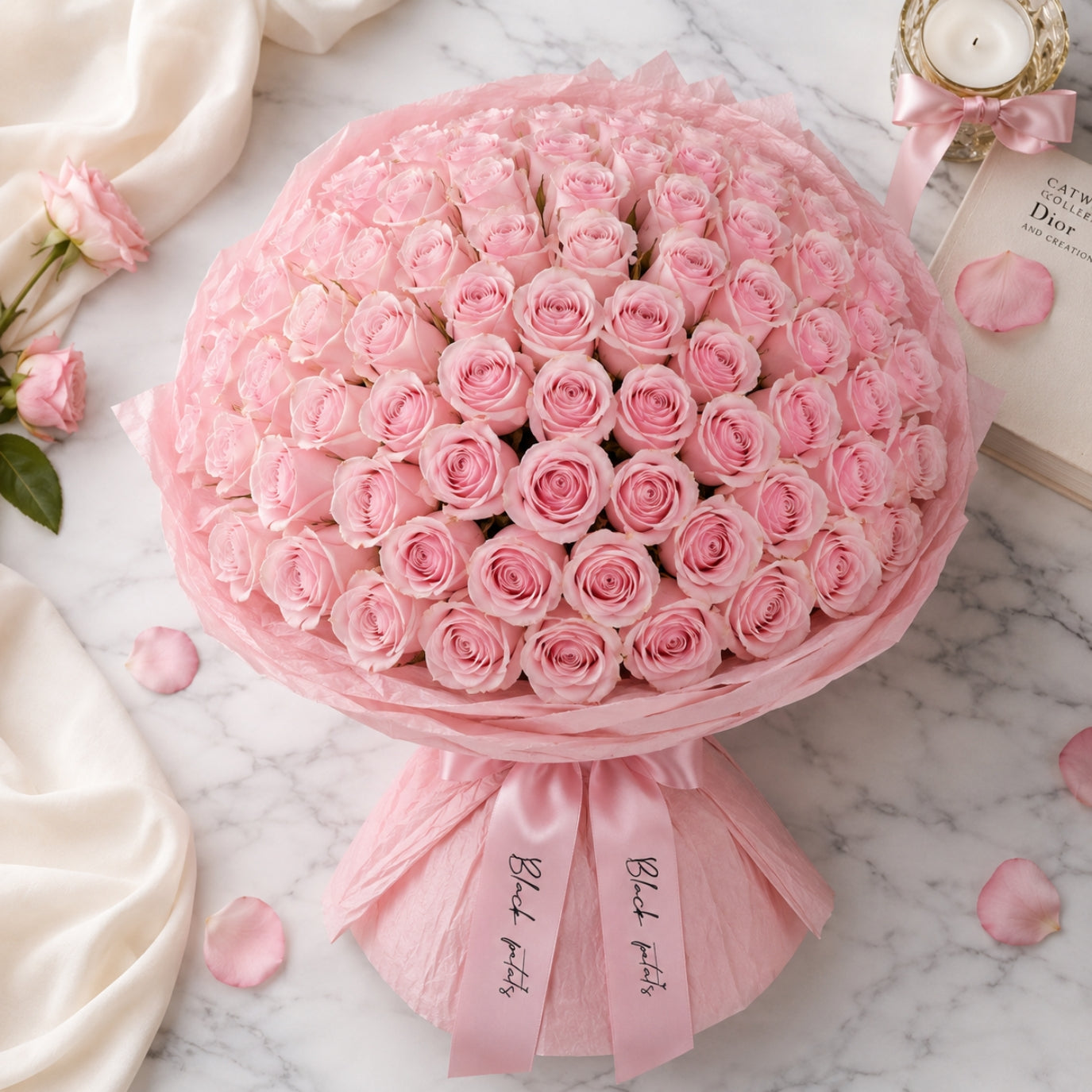 Milestone in Soft Pink-151 Light Pink Roses