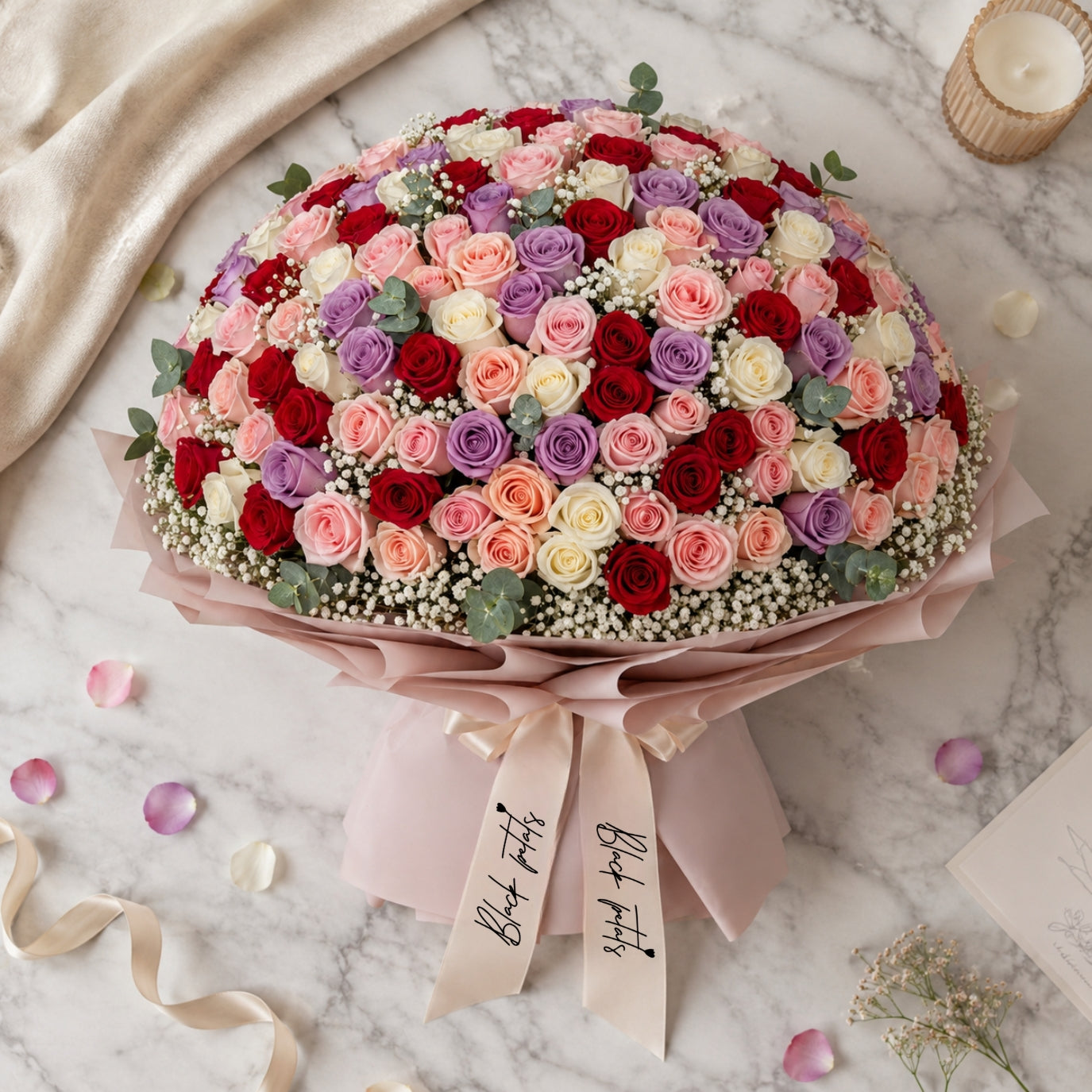Royal Mix – Luxury Mixed Roses Bouquet