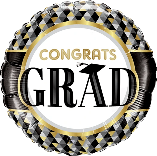 Grad Black & Gold Patterns