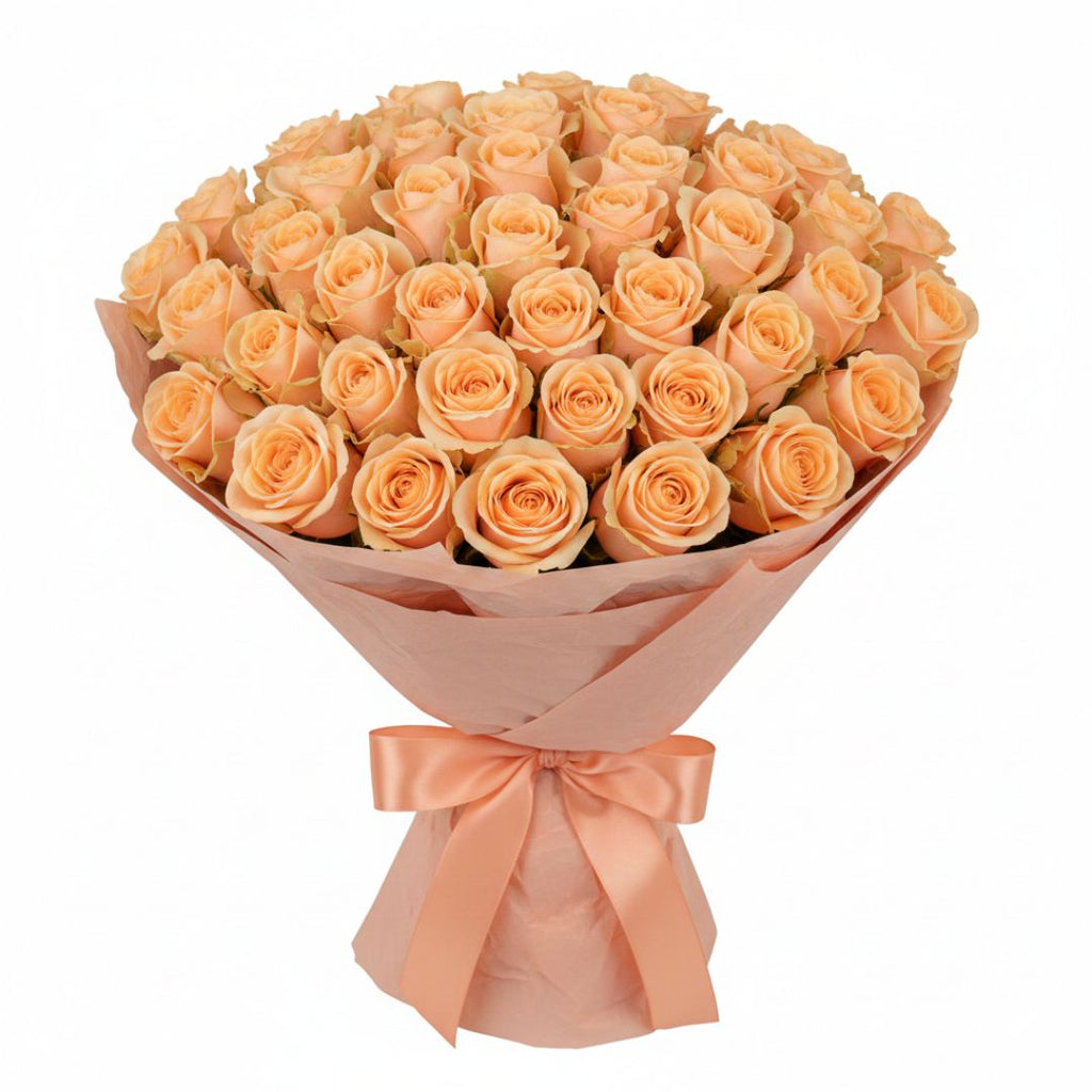 New Life in Peach-51 Peach Roses