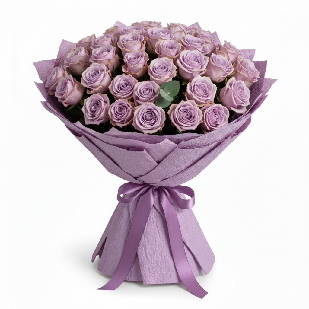 Little Violet Miracle-51 Purple Roses
