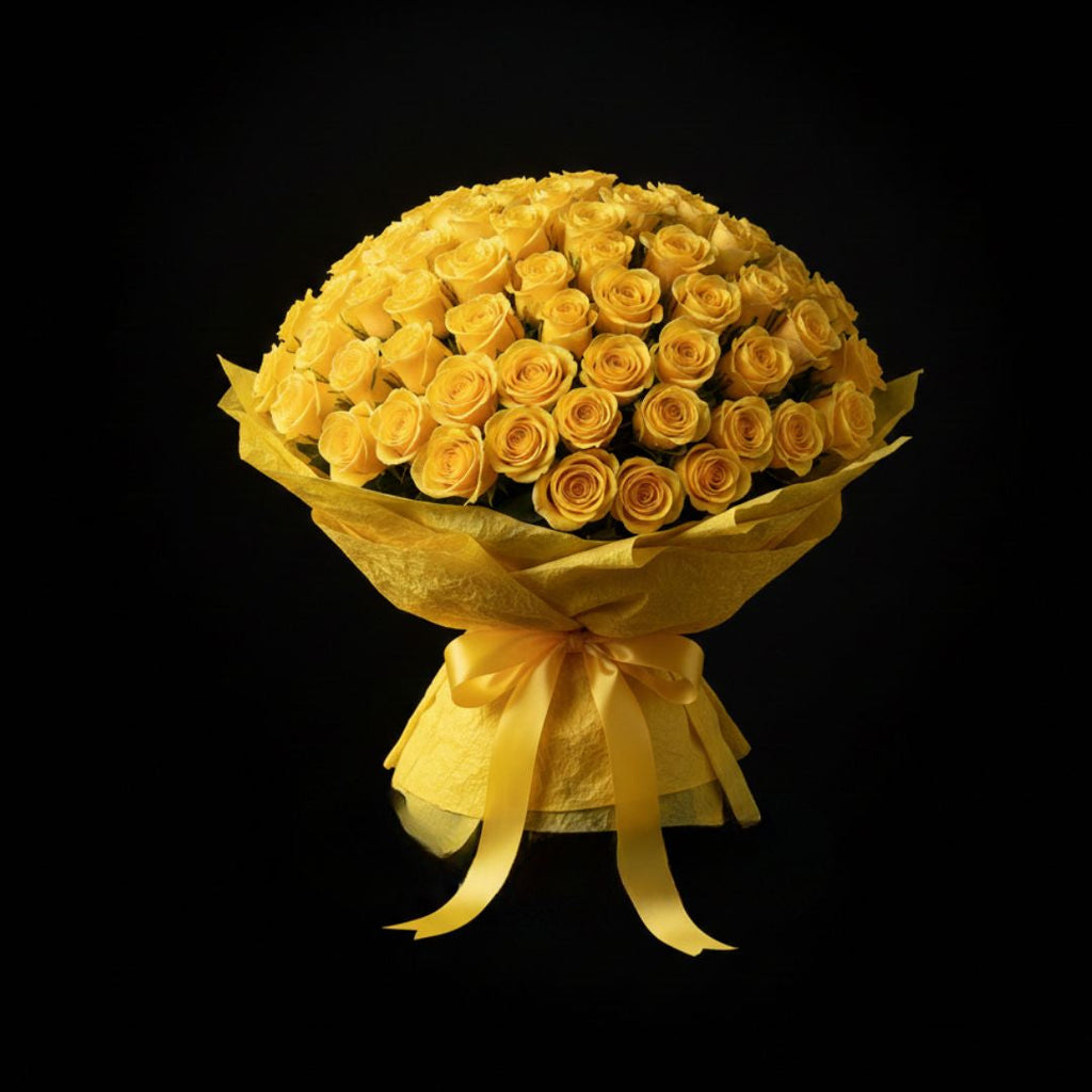 Warmth & Care-71 Yellow Roses
