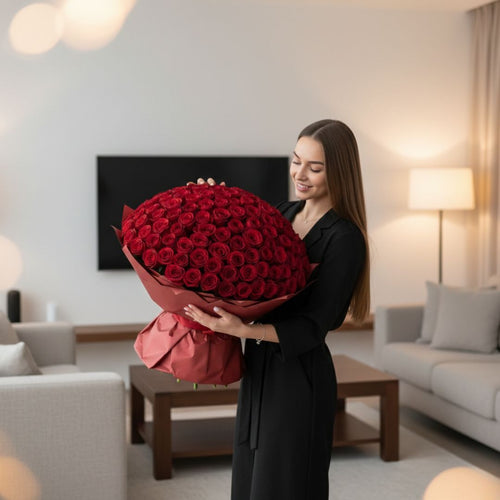 Be My Valentine - 500 Red Roses