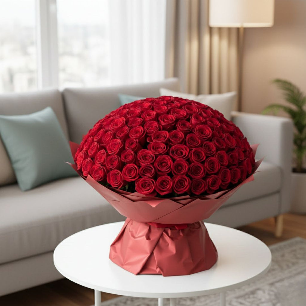 Be My Valentine - 500 Red Roses – photo 4