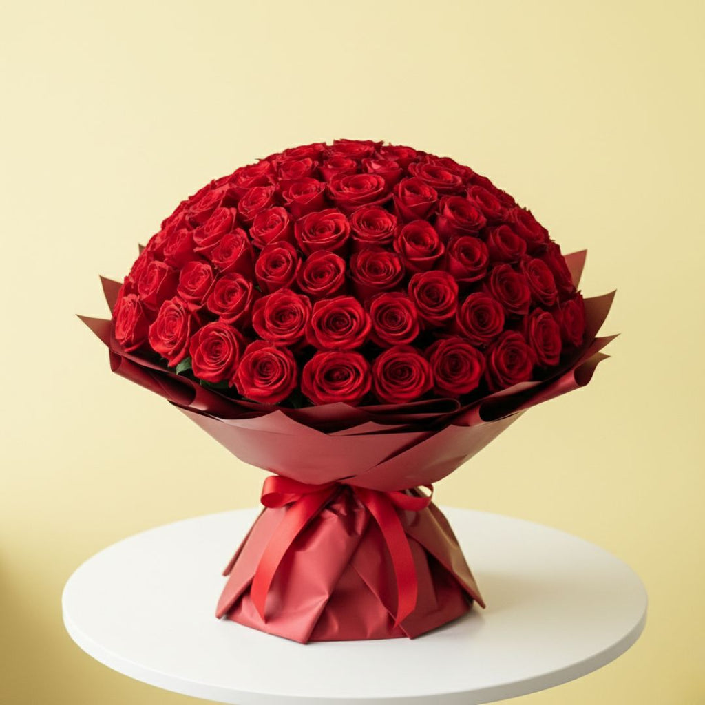Be My Valentine - 500 Red Roses – photo 5