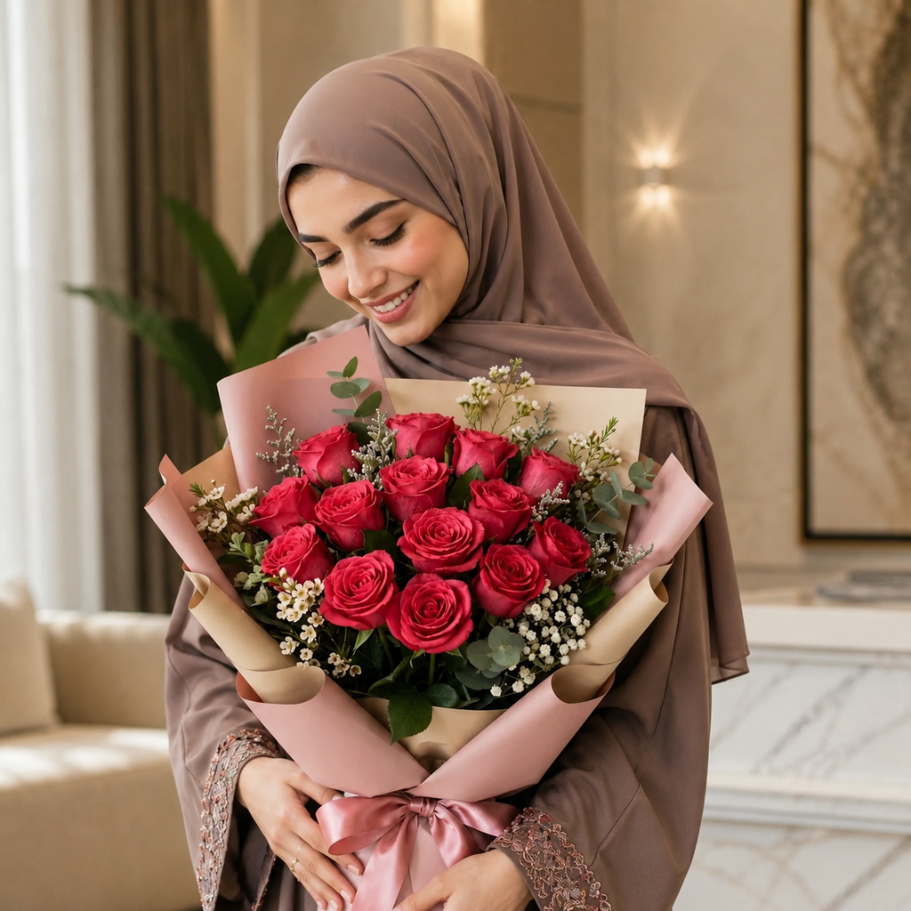 Blush Pink Rose Apology Bouquet