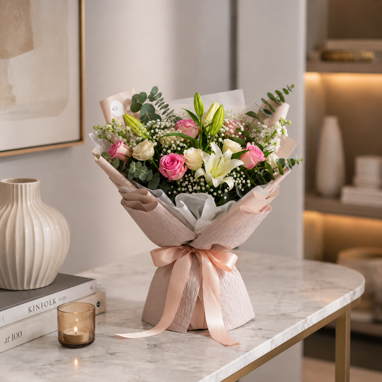 Rosé Radiance Bouquet