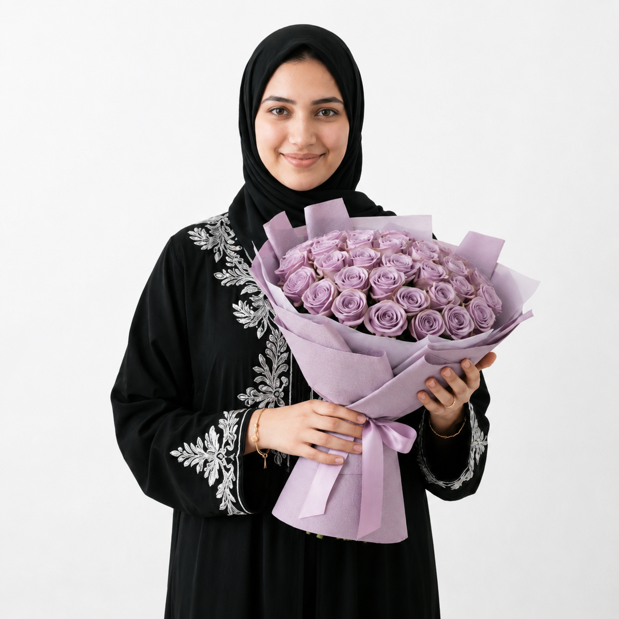 Royal Hug-31 Purple Roses