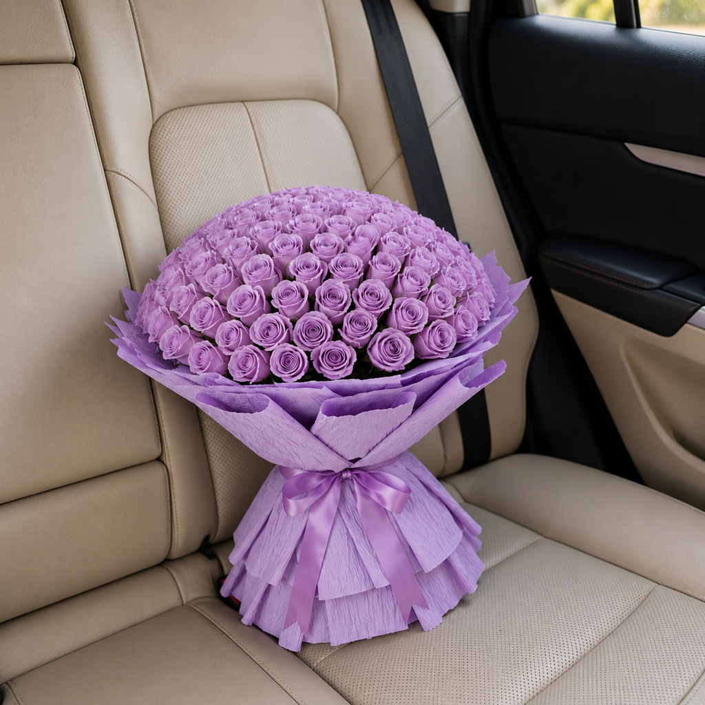 Violet Delight-200 Purple Roses