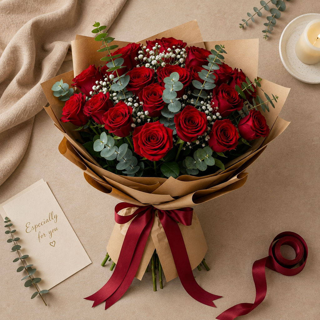 Crimson Love Bouquet