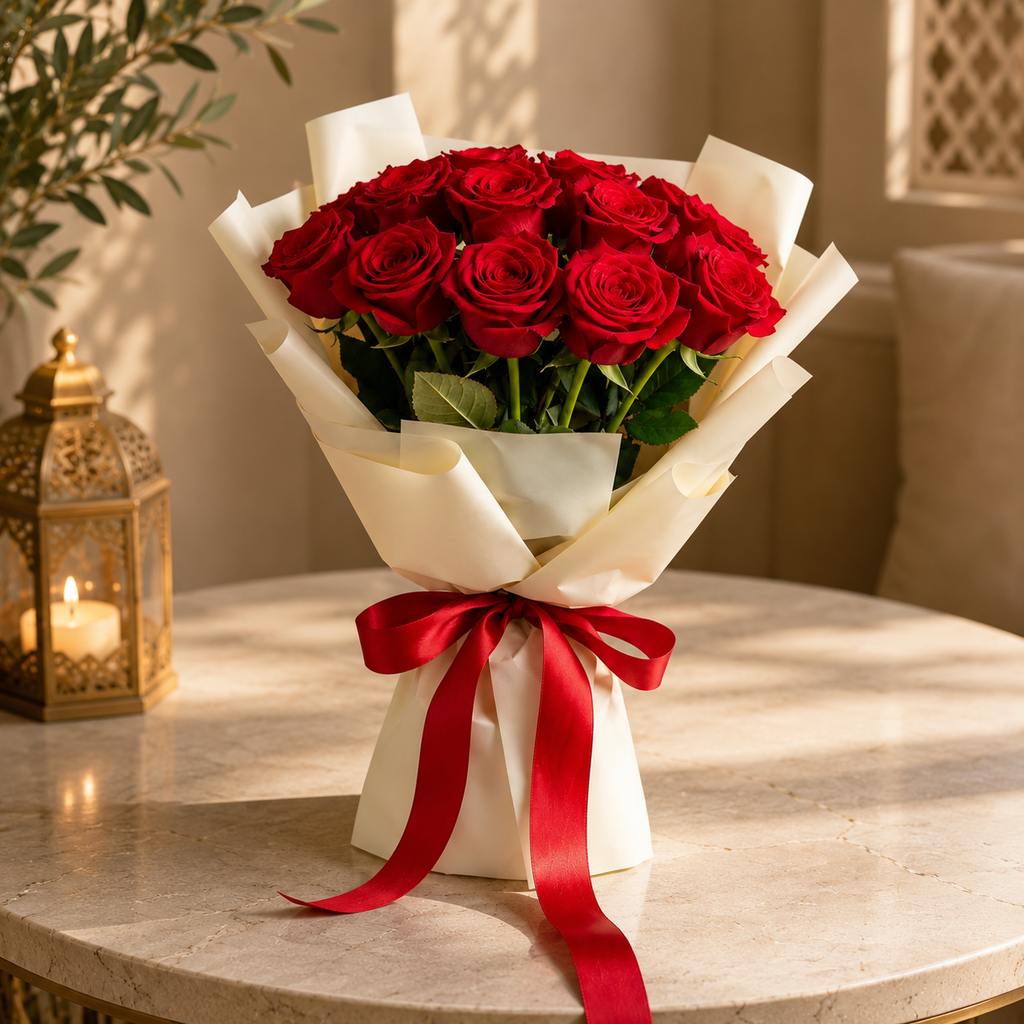 Scarlet Elegance Bouquet