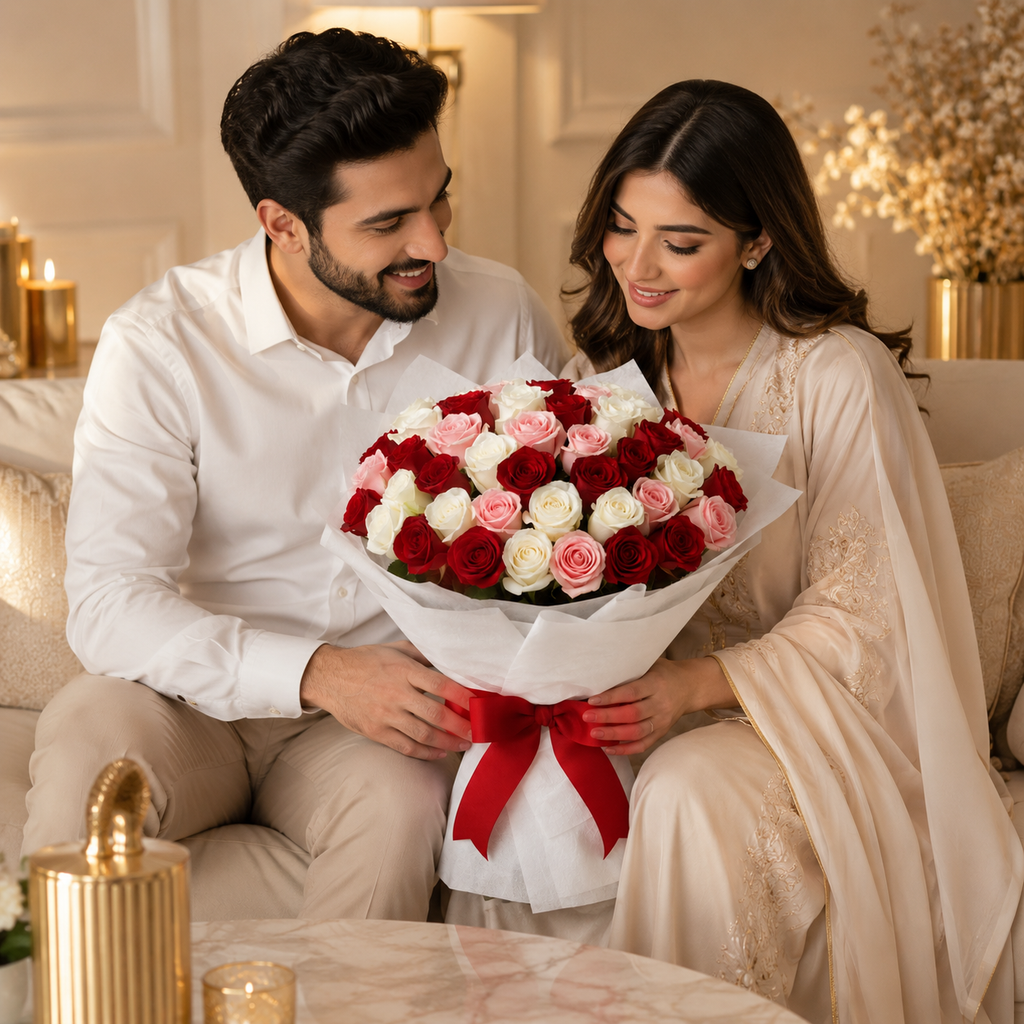 Always Yours – Anniversary Rose Arrangement