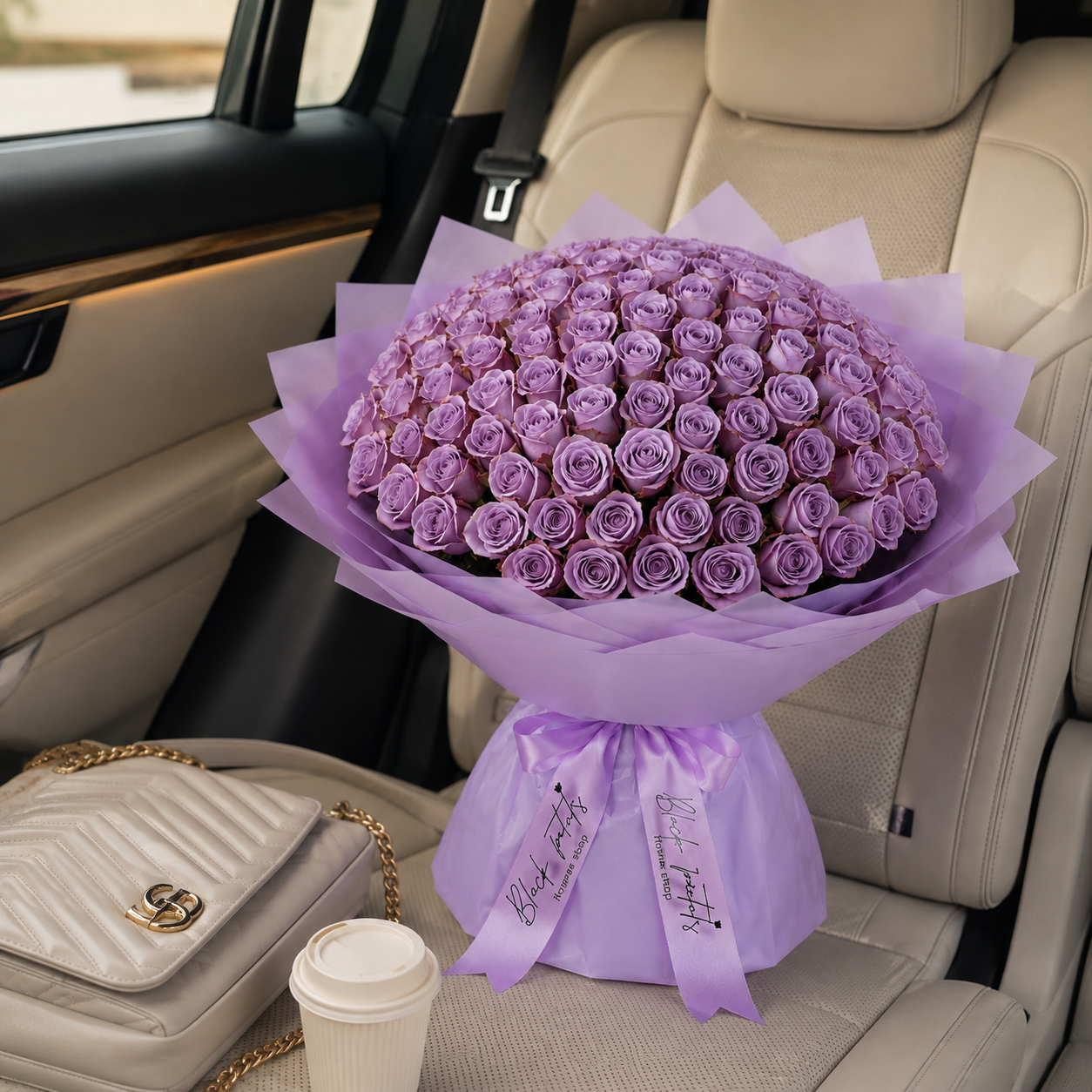 Purple Triumph-300 Purple Roses
