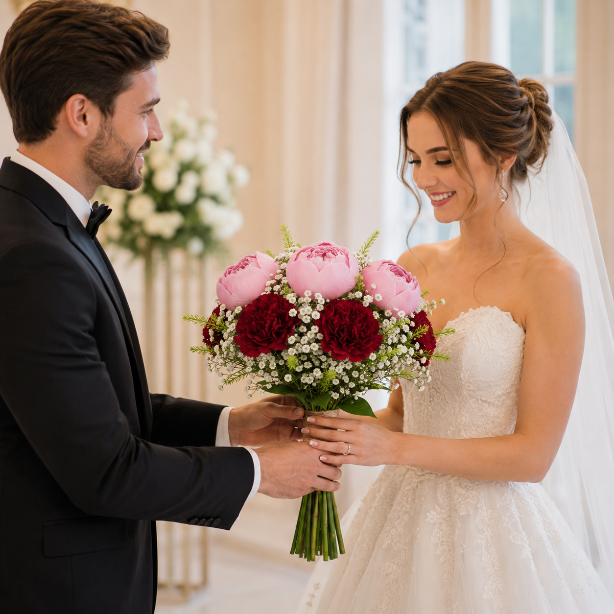 Blush Romance Bridal Bouquet