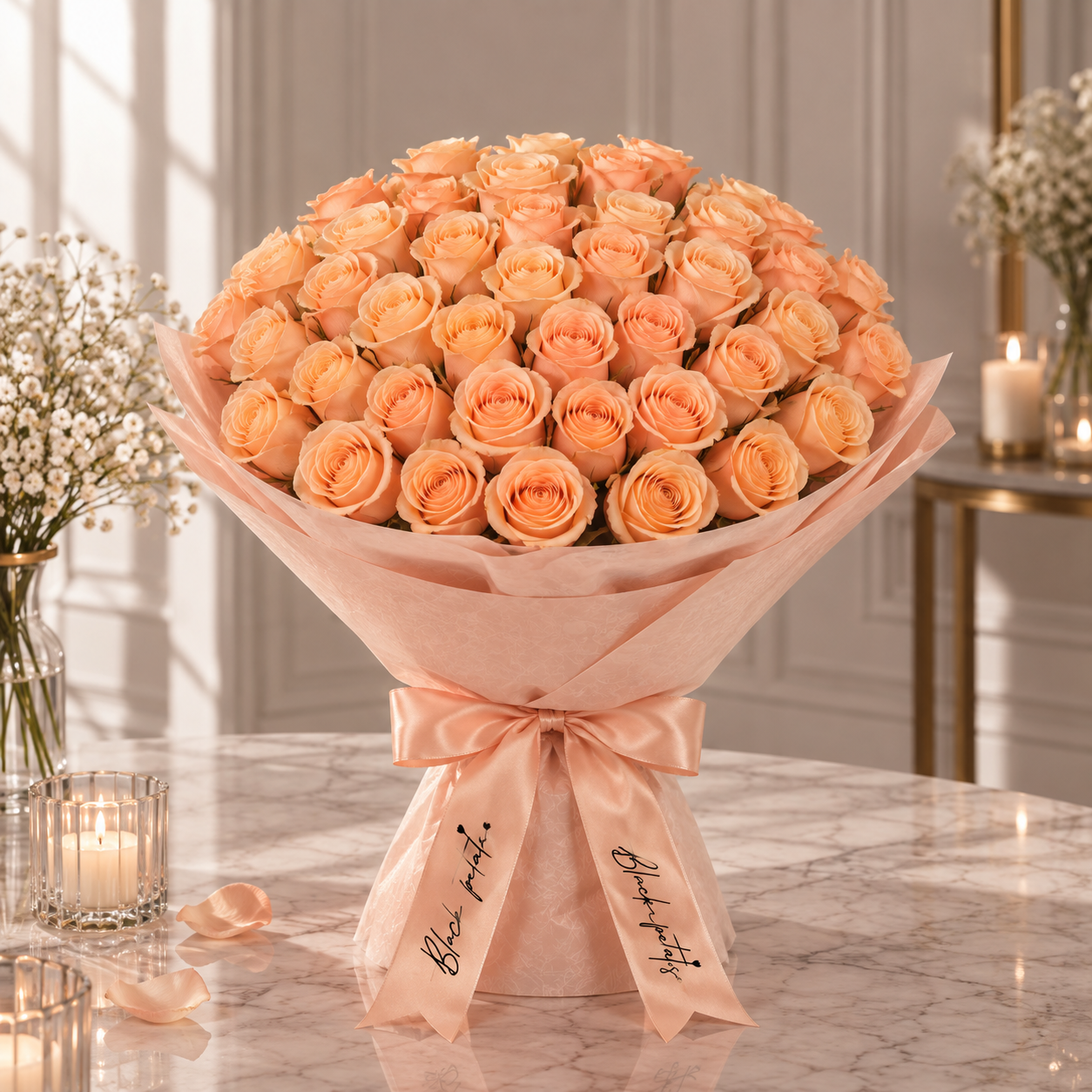 New Life in Peach-51 Peach Roses