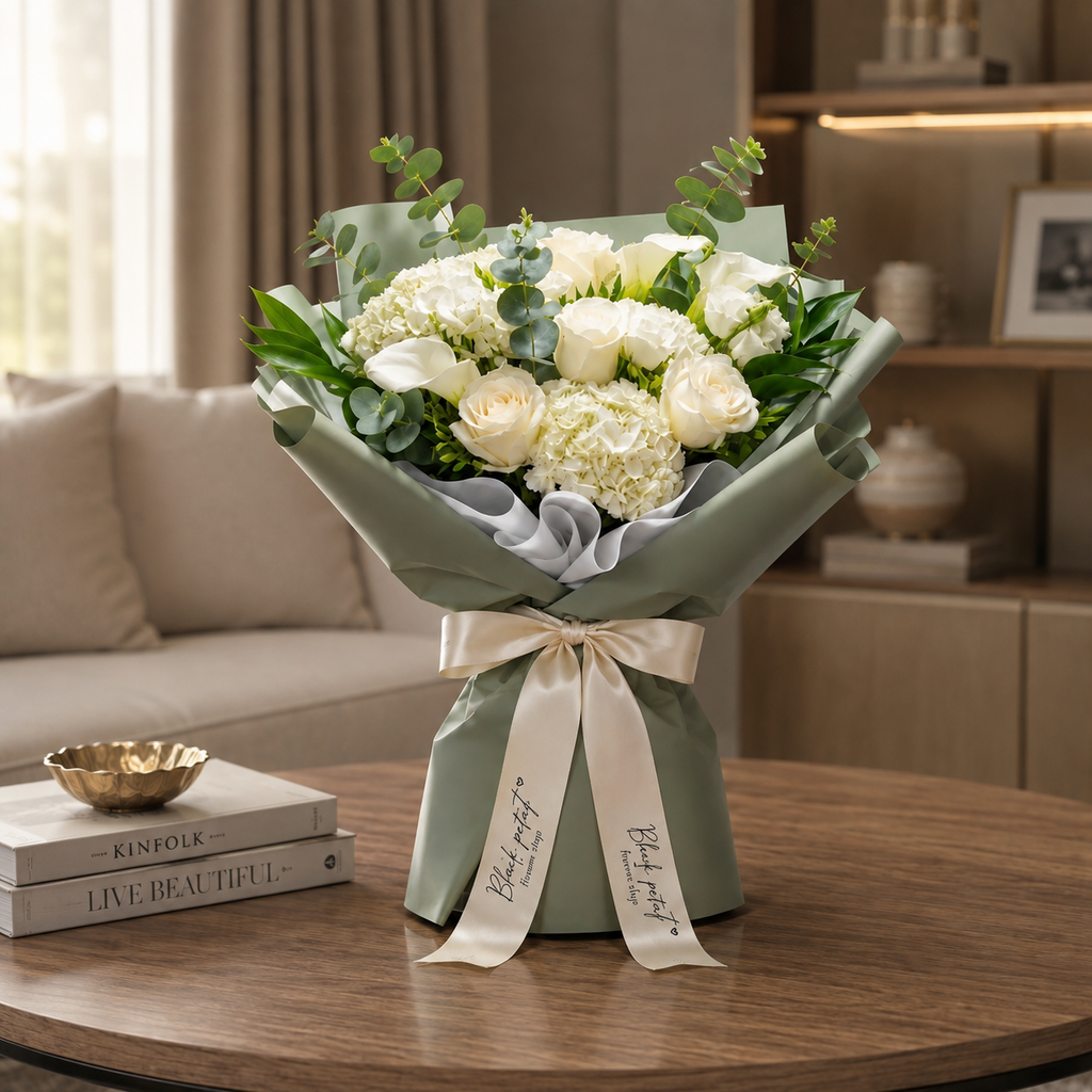 Eternal White Bouquet