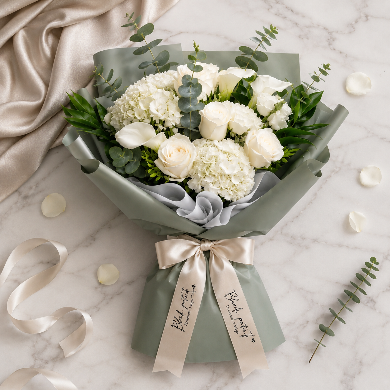 Eternal White Bouquet