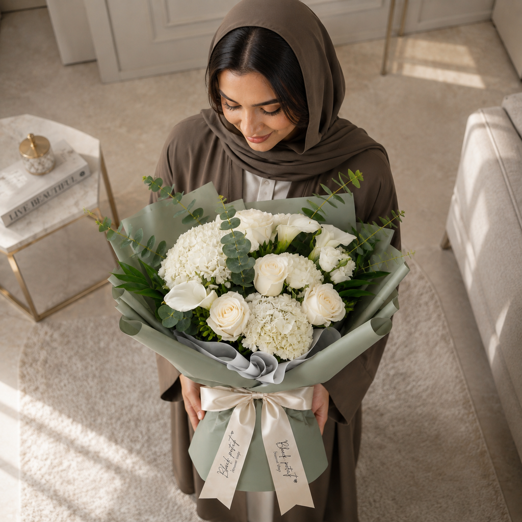 Eternal White Bouquet