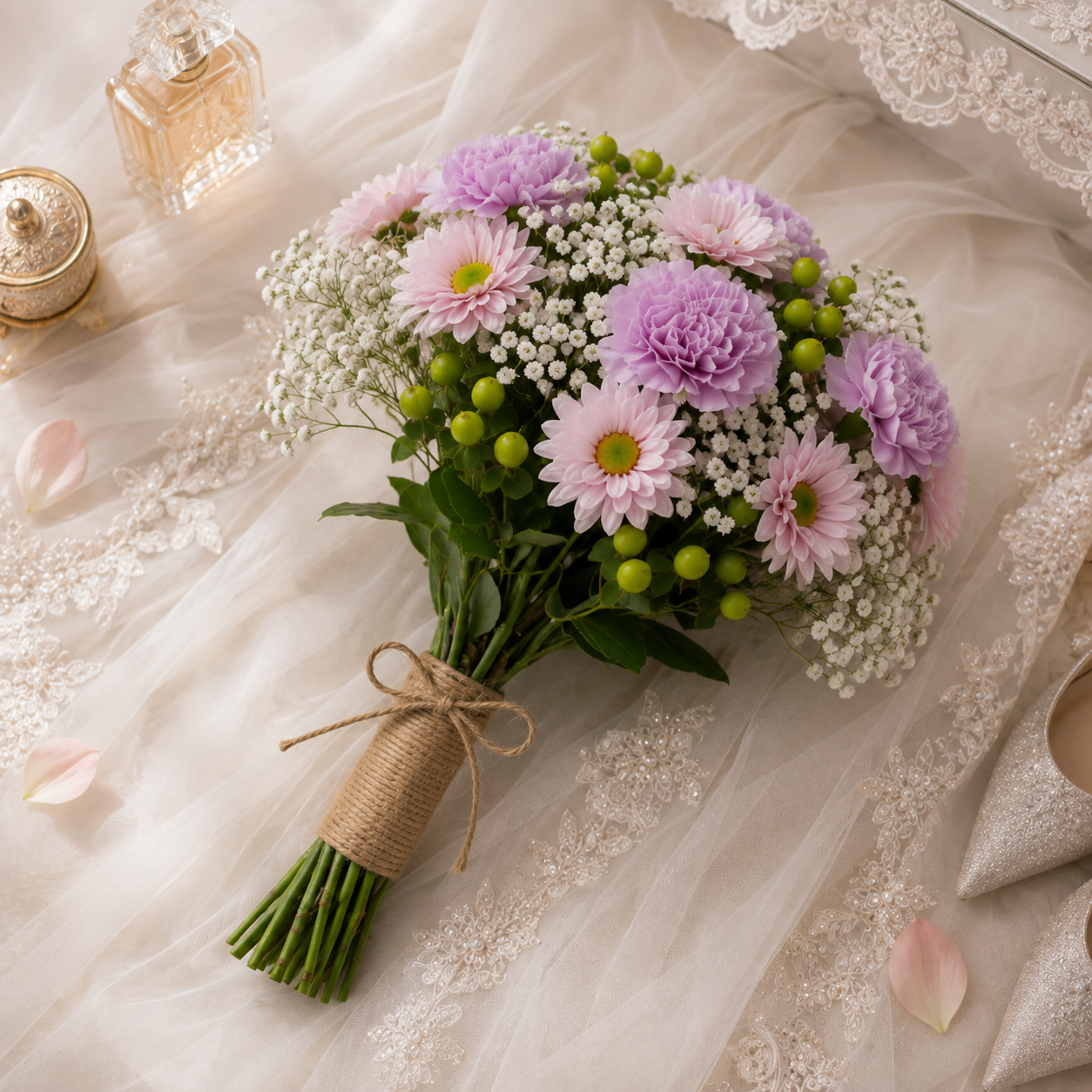 Lilac Whisper Bridal Bouquet