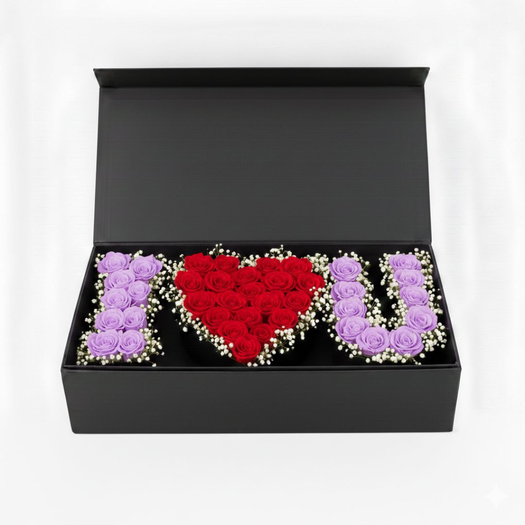Crimson & Amethyst Love Box