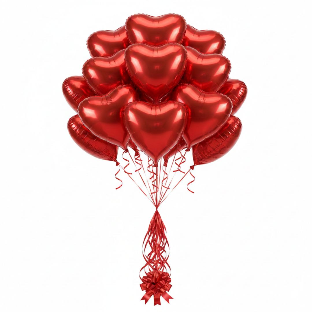 Crimson Love Balloon Set