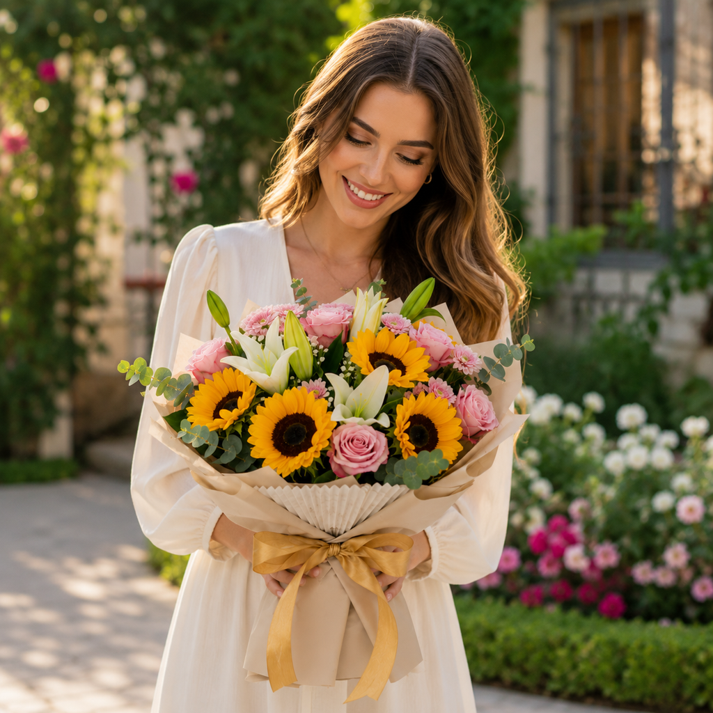 Golden Sunshine Bouquet
