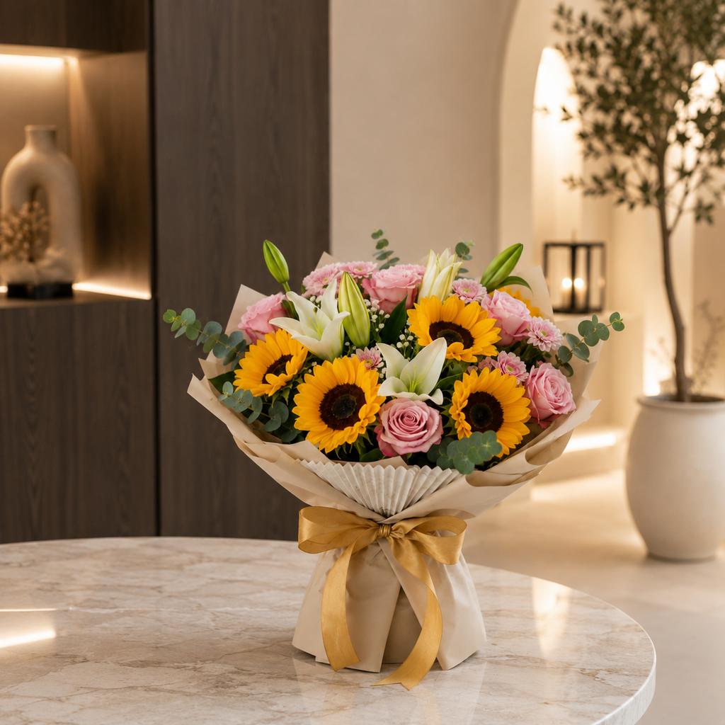 Golden Sunshine Bouquet