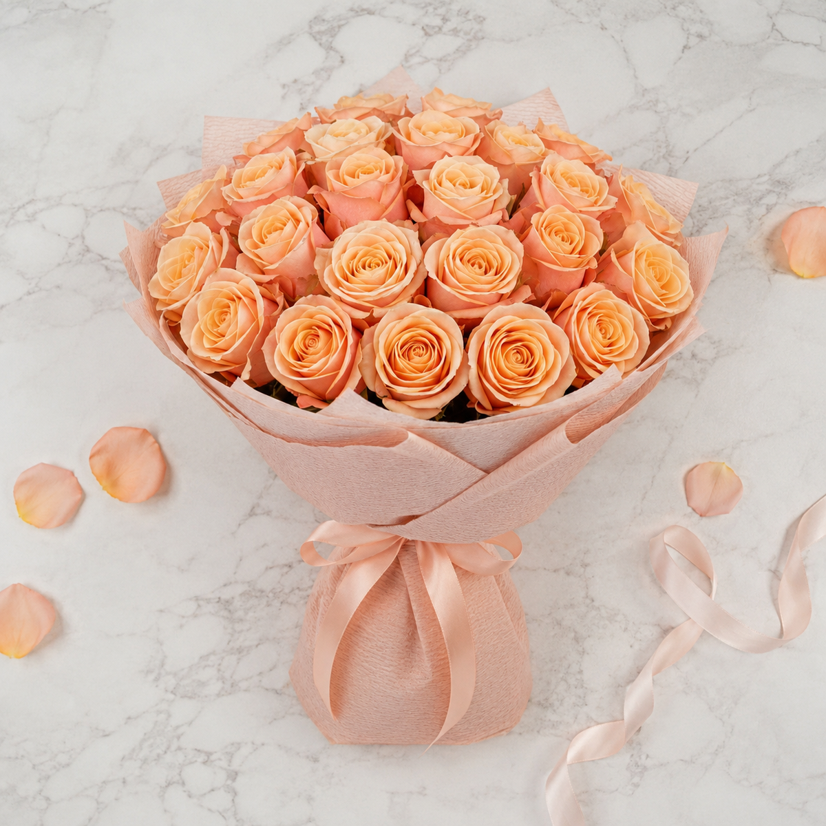 Heartfelt Peach-31 Peach Roses