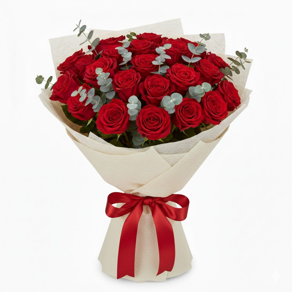 Heart in Blooms - Valentine's Special by Black Petals Flowers