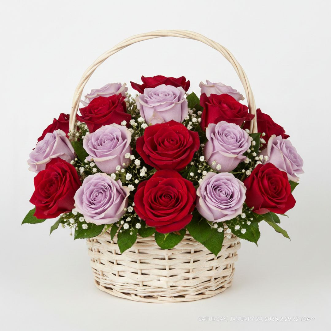 Lavender Love Basket - Valentine's Special Basket