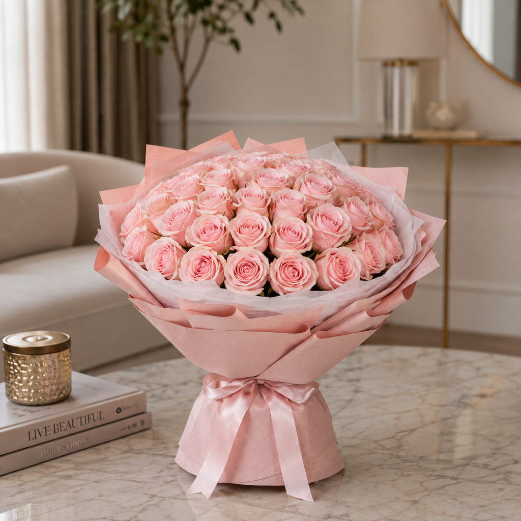 Light of Hope-51 Light Pink Roses – photo 2