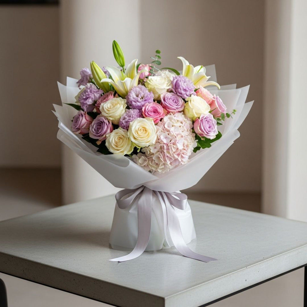 Majestic Blooms Symphony by Black Petals Flowers