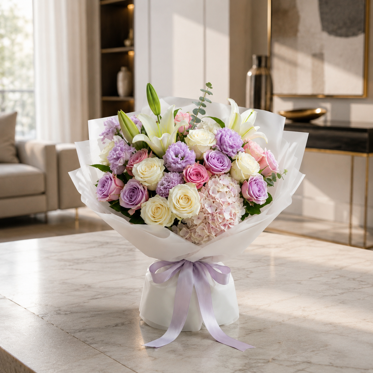Majestic Blooms Symphony