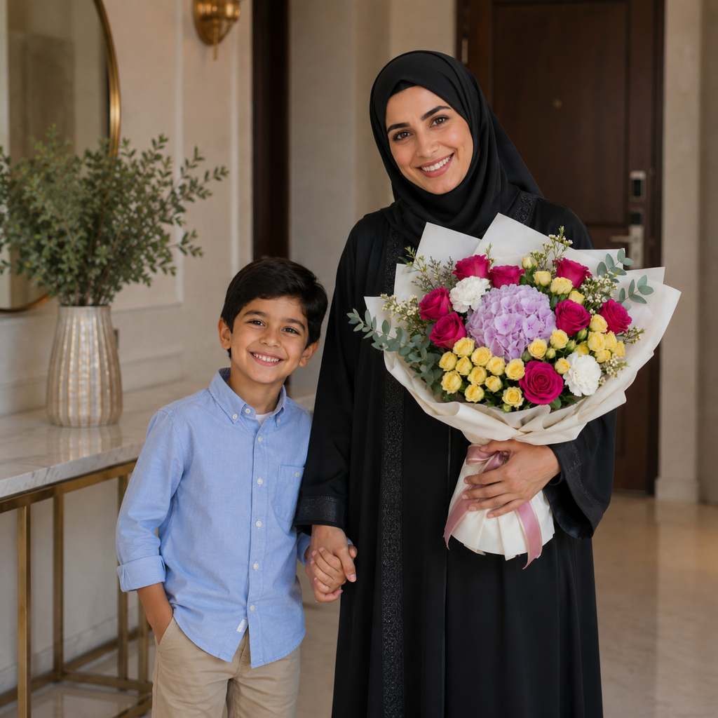 Miss You Bouquet with Roses & Hydrangea – photo 7