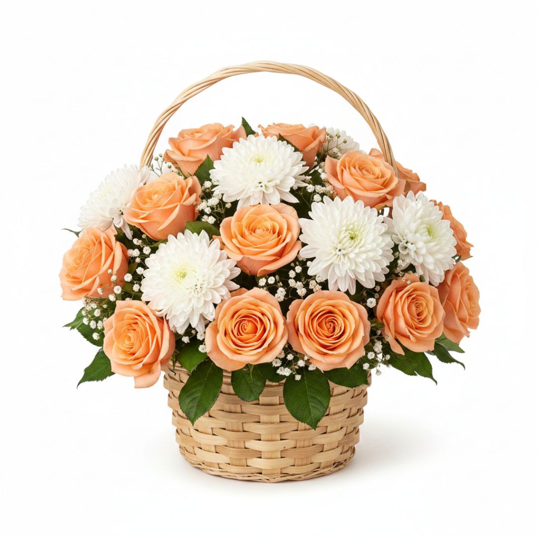 Peach Blush Basket