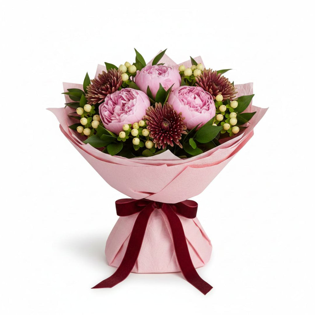 Peony Fiesta by Black Petals Flowers