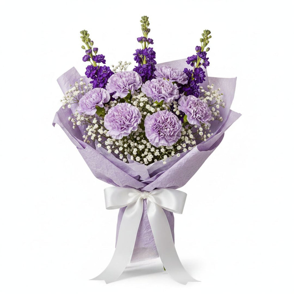 Purple Haze by Black Petals Flowers