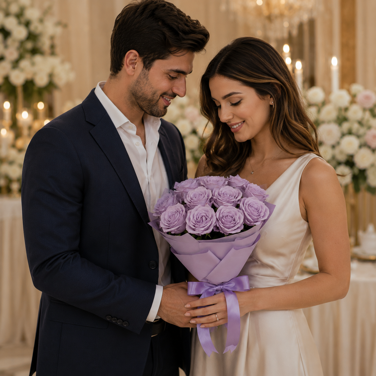 Purple Promise-11 Purple Roses