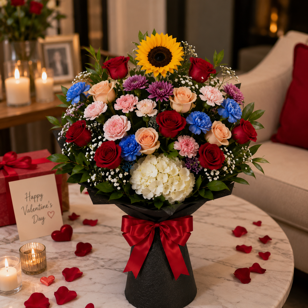 Rainbow Romance - Valentine's Special Bouquet – photo 4