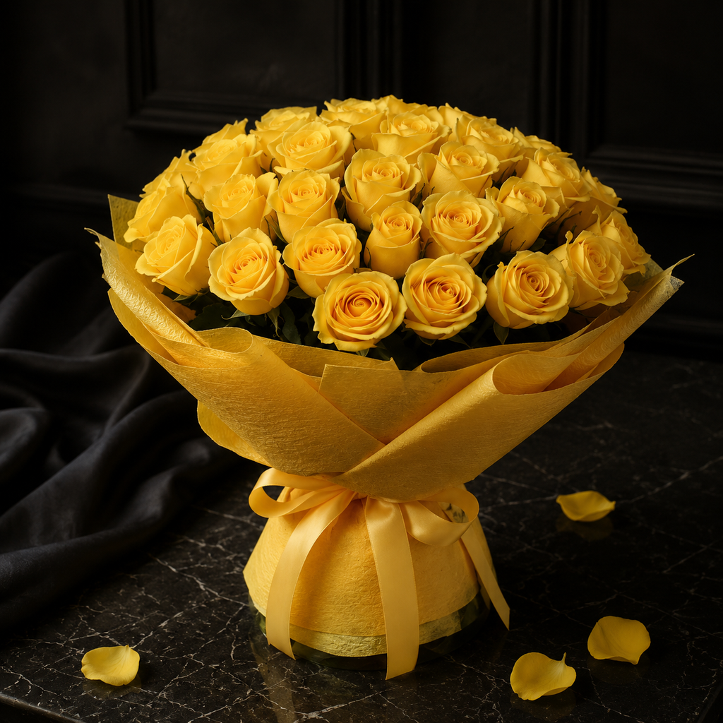 Sunshine Recovery of 31 Yellow Roses