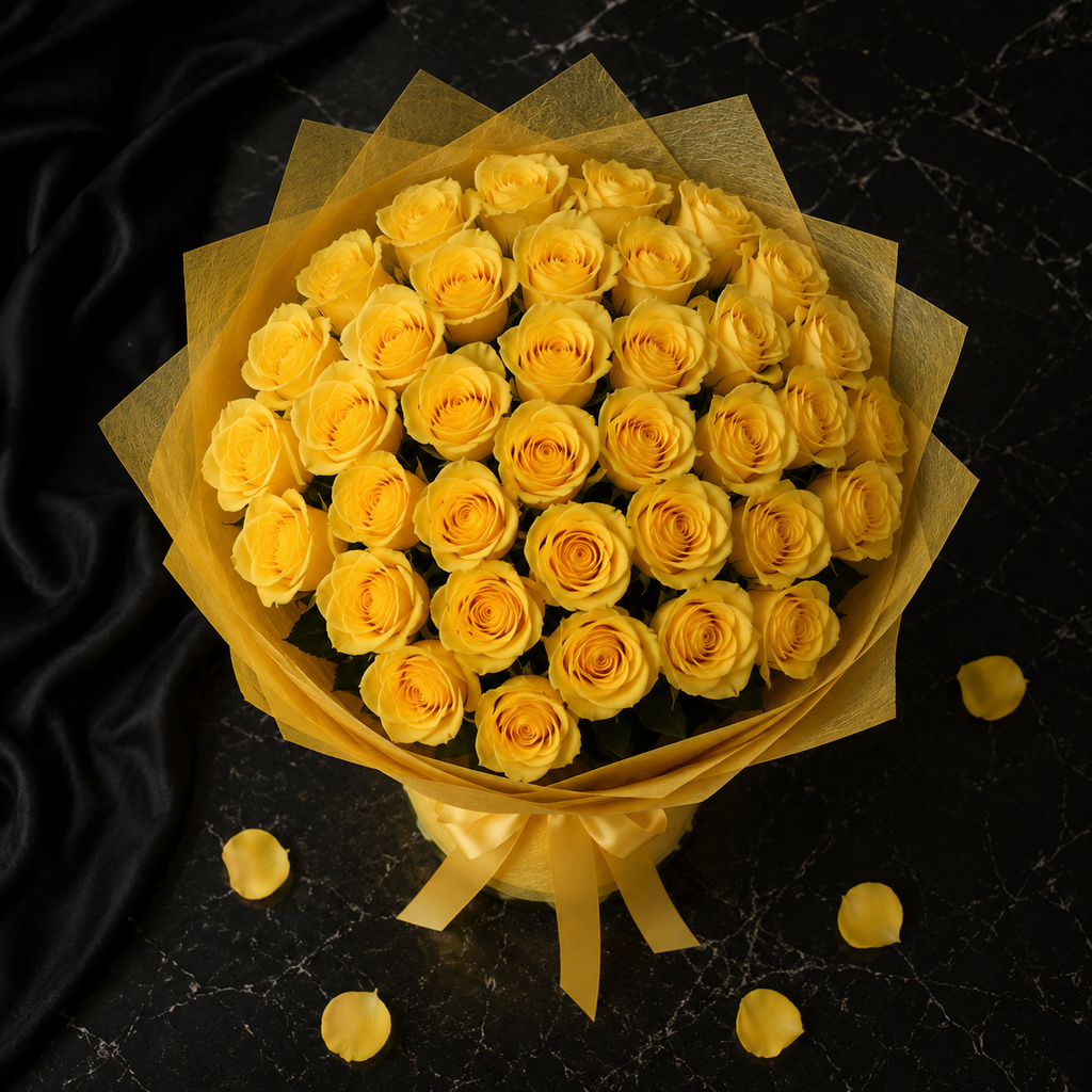 Sunshine Recovery of 31 Yellow Roses