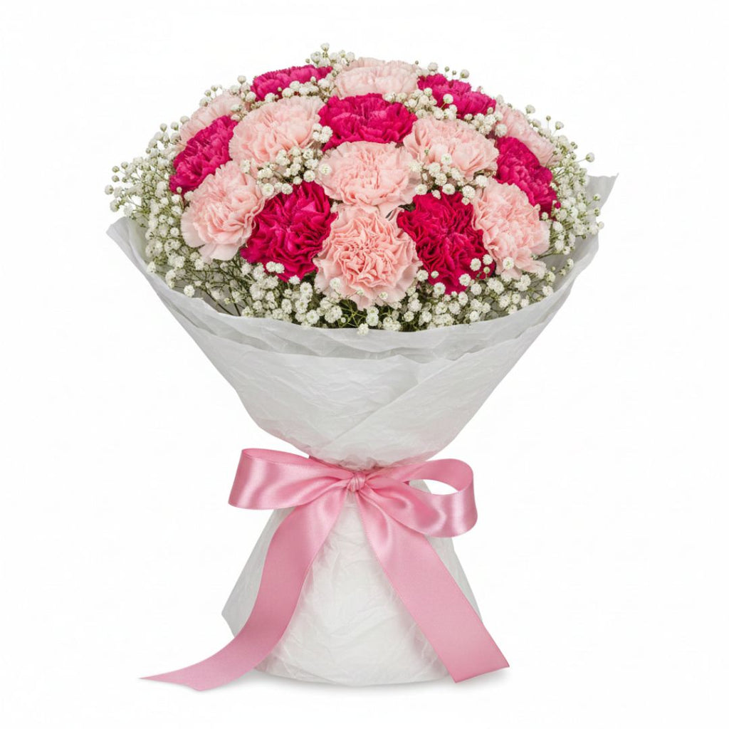 Valentine’s Blush & Berry by Black Petals Flowers