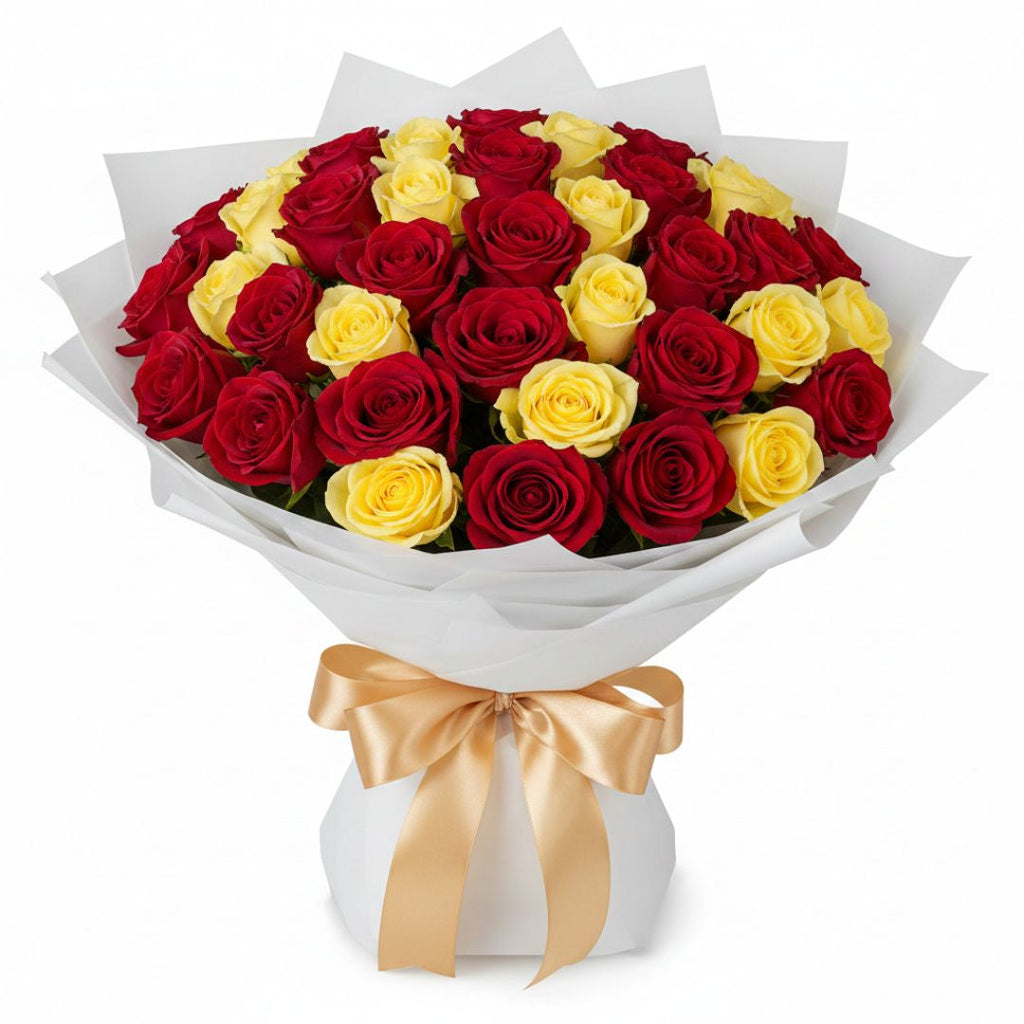 Valentine's Glow by Black Petals Flowers