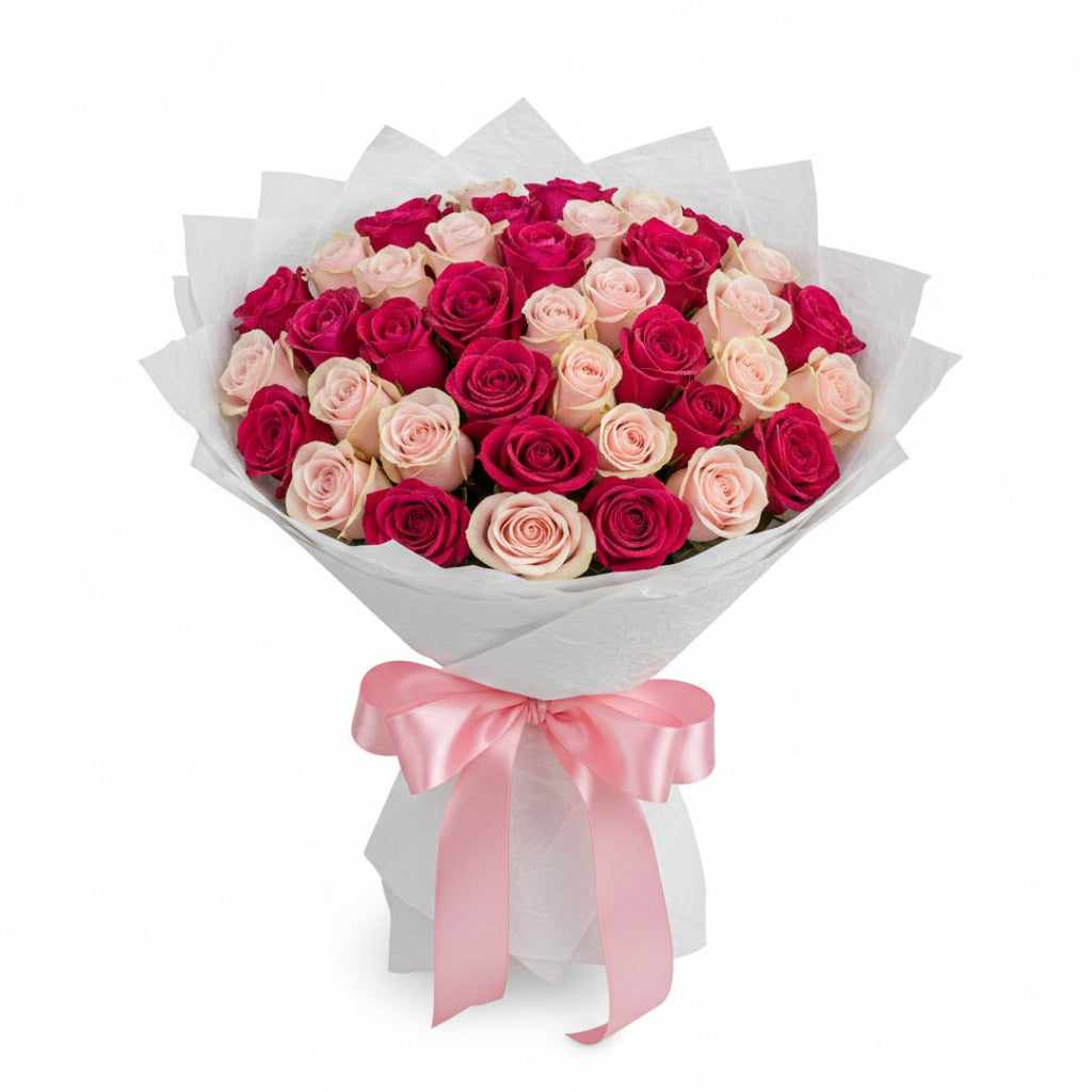 Valentine's Cupid Duo by Black Petals Flowers
