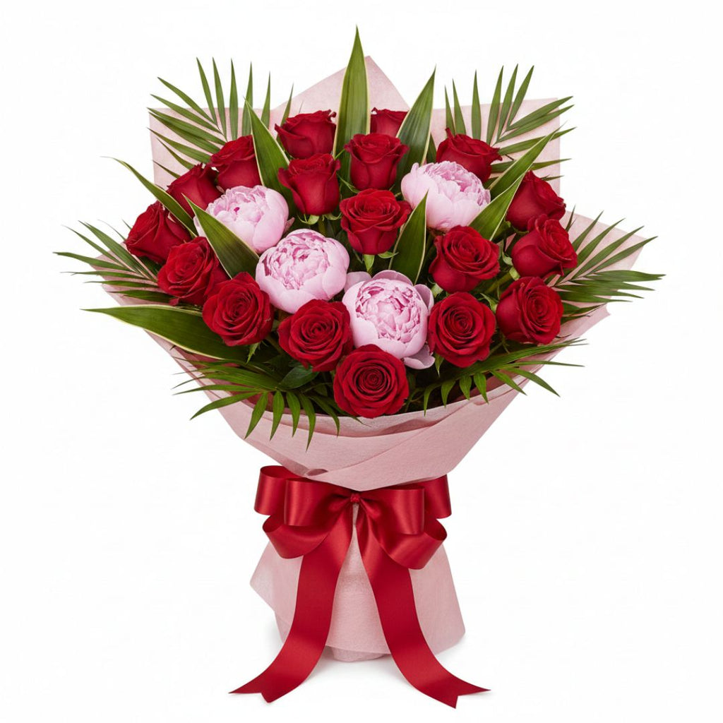 Valentine's Whisper by Black Petals Flowers