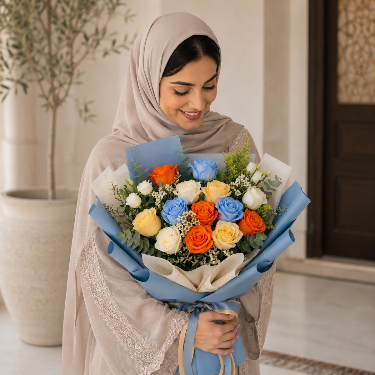 Vibrant Mixed Rose Bouquet to Brighten Any Day – photo 5